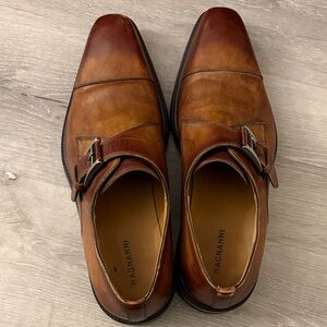 Magnanni Men's monk strap